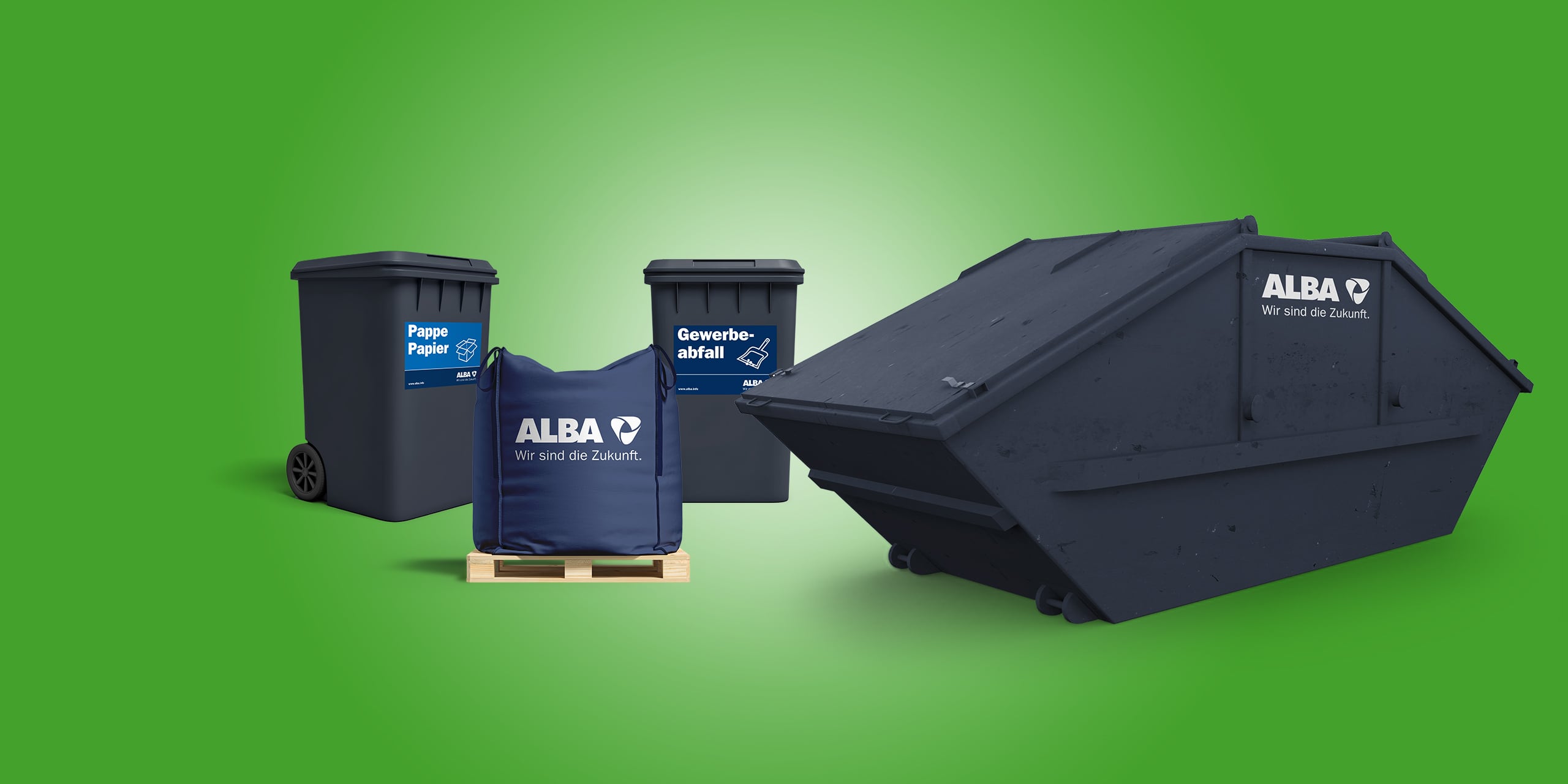 ALBAclick - Container einfach online bestellen Container von ALBA